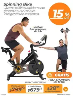 TVentas Spinning Bike oferta