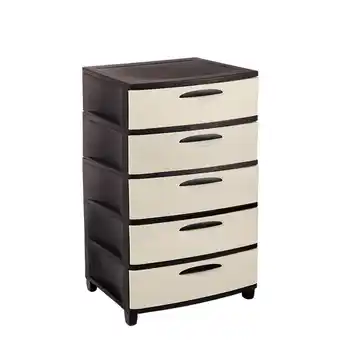Tia Cajonera plastica super nova 5 pisos beige Pica oferta