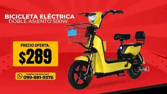 Novicompu Bicicleta eléctrica oferta