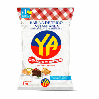 Tia Harina de trigo con polvo de hornear ya 1 kg oferta