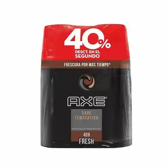Tia Desodorante dark Axe body 150 ml 2 uni oferta