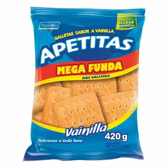 Tia Galletas dulces vainilla Apetitas 400 g oferta