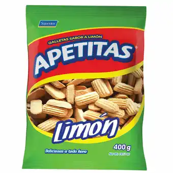 Tia Galletas dulces limón Apetitas 400 g oferta