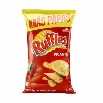 Tia Papas fritas Ruffles 147 g picante oferta