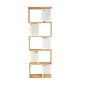 Tia Repisa de madera 5 pisos 60x24x185cm Homeclub oferta