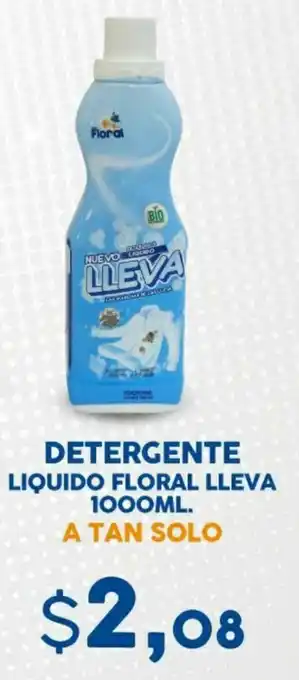 Detergente Liquido Floral Lleva 1000ml