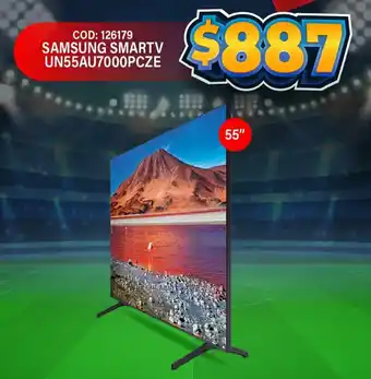 Artefacta Samsung Smart TV UN55AU7000PCZE oferta