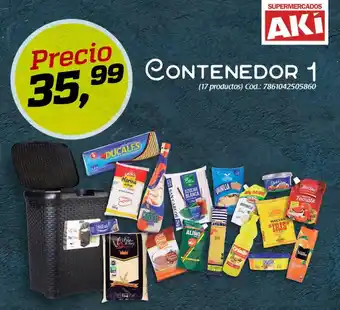 Akí Contenedor 1 7861042505860 oferta