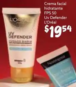 Mi Comisariato L'oréal crema facial hidratante fps 50 uv defender oferta