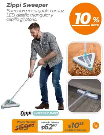 TVentas Zippi sweeper oferta