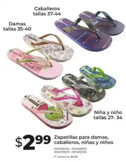 Tia Zapatillas para damas, caballeros, niñas y niños oferta
