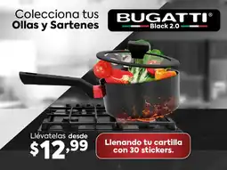 Supermaxi Colecciona tus Ollas y Sartenes BUGATTI oferta