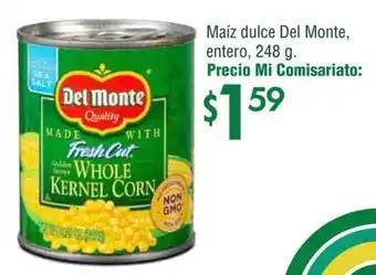 Mi Comisariato Maíz dulce Del Monte, entero oferta