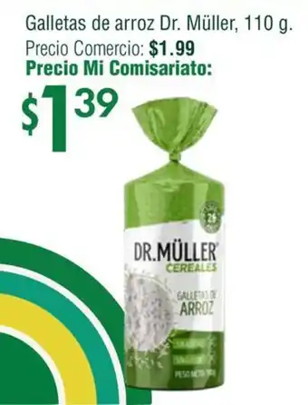 Mi Comisariato Galletas de arroz Dr. Müller oferta