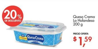 Supermaxi Queso Crema La Holandesa 200g oferta