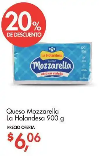 Supermaxi Queso Mozzarella La Holandesa 900g oferta