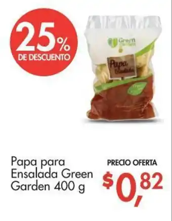 Supermaxi Papa para Ensalada Green Garden 400g oferta