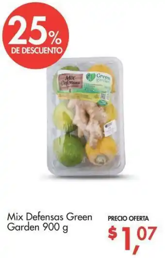 Supermaxi Mix Defensas Green Garden 900g oferta