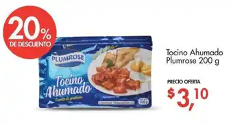Supermaxi Tocino Ahumado Plumrose 200g oferta