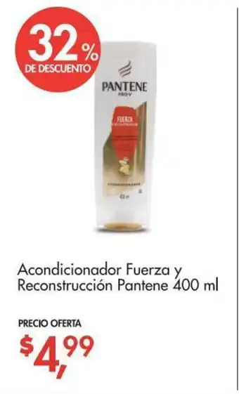 Supermaxi Acondicionador Fuerza y Reconstrucción Pantene 400ml oferta