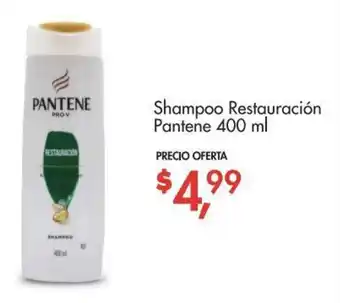 Supermaxi Shampoo Restauración Pantene 400ml oferta