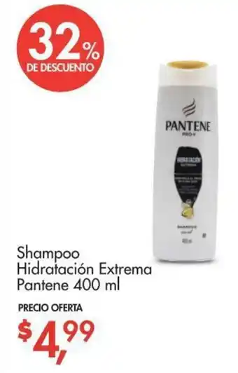 Supermaxi Shampoo Hidratación Extrema Pantene 400ml oferta