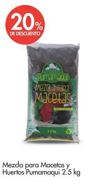 Mezcla para Macetas y Huertos Pumamaqui 2.5kg