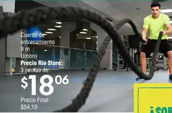 Mi Comisariato Cuerda de entrenamiento oferta