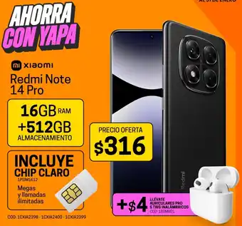 Novicompu Redmi note 14 pro oferta