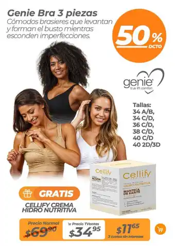 TVentas Genie Bra oferta