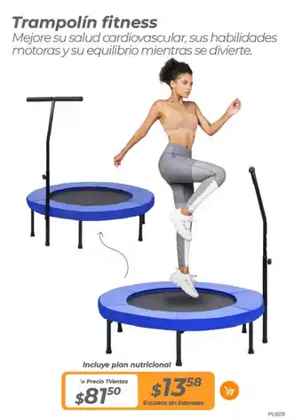 TVentas Trampolín fitness oferta