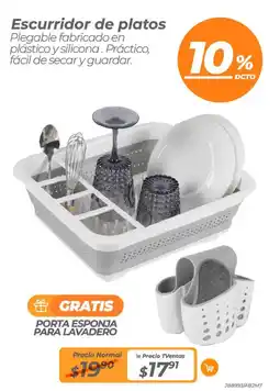 TVentas Escurridor de platos oferta