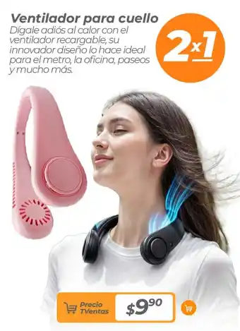 TVentas Ventilador para cuello oferta