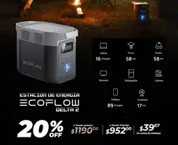 TVentas Estacion de energia ECOFLOW Delta 2 oferta