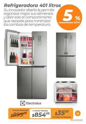 TVentas Refrigeradora oferta