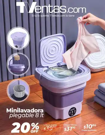 TVentas Minilavadora plegable oferta