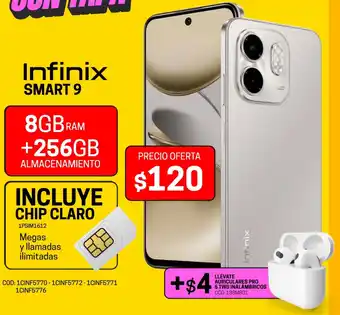 Novicompu Infinix smart 9 oferta