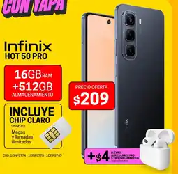 Novicompu Infinix hot 50 pro oferta