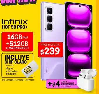 Novicompu Infinix hot 50 pro+ oferta