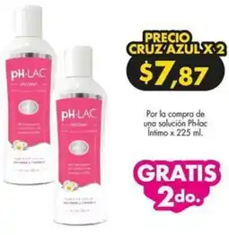 Farmacias Cruz Azul Ph-loc intimo oferta