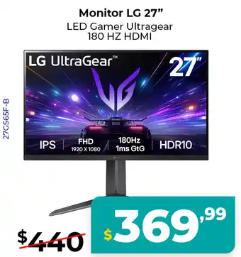 Computron LG monitor 27" oferta