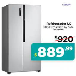 Computron LG Refrigerador  side by side inverter oferta