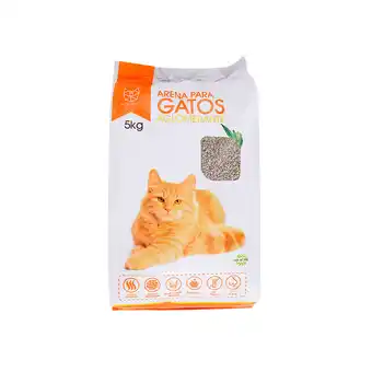 Akí ARENA PARA GATOS AGLOMERANTE MISTIKAT FUNDA 5 KG 5kg oferta