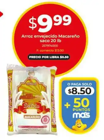 Tia Arroz envejecido Macareño saco oferta