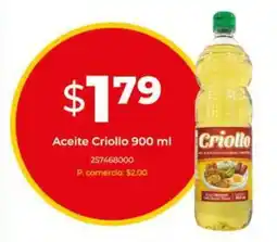 Tia Aceite Criollo oferta