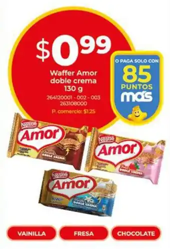 Tia Waffer Amor doble crema oferta