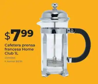 Tia Cafetera prensa francesa Home Club oferta