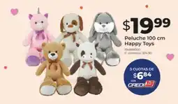 Tia Peluche Happy Toys oferta