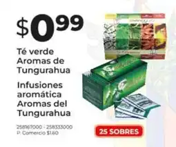 Tia Té verde Aromas de Tungurahua, Infusiones aromática Aromas del Tungurahua oferta