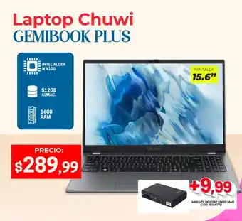 Novicompu Laptop Chuwi GEMIBOOK PLUS oferta